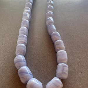 Nugget beads! Blue lace, Amethyst , sodalite 15x10 genuine! image 4
