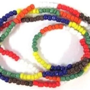 Eleke Blessed by Babalawo Bendecido por Babalawo - 7 African Powers Eleke | Collar Siete Potencias Africanas - Santeria / Ifa / Yoruba