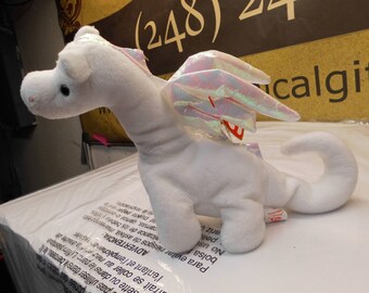 MAGIC the White Dragon MWMT NEW TY Beanie Baby