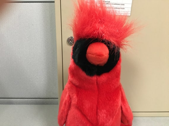 Ty Beanie Buddies Mac the Red Cardinal