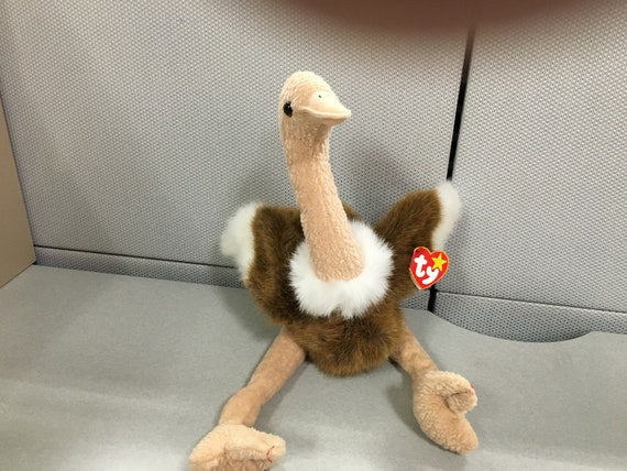 ty beanie buddies Stretchy the Ostrich