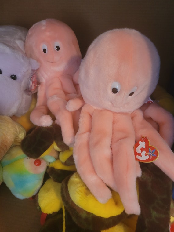 Ty Beanie buddies Inky The Octopus 2 Buddy Set