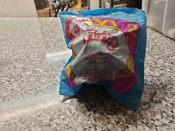 McDonald's Happy Meal Toy FURBY Mobile Figurine (No. 2) (Still In Original Packaging)