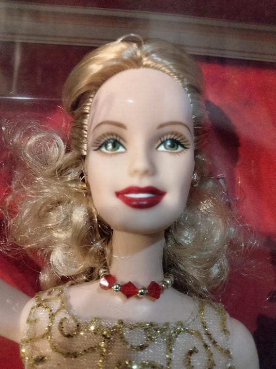 Mattel Home For The Holidays Christmas Barbie Doll, Still In The Original Box