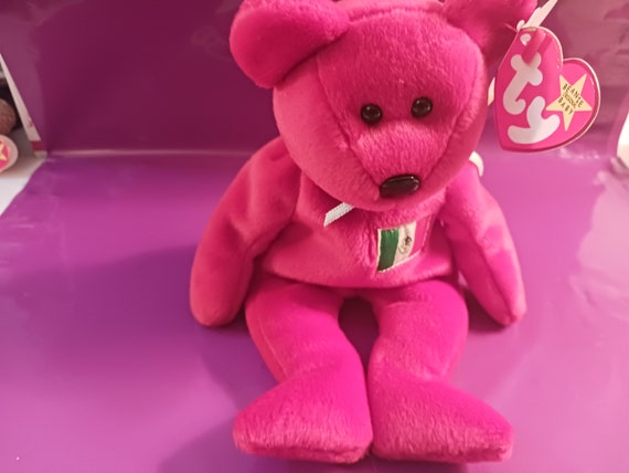 Buy Ty Beanie Babies Osito the Red Mexican Bear With Mexican Flag