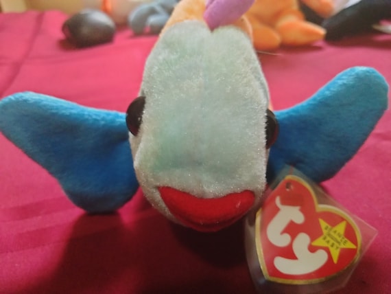 Ty Beanie Babies Lips The Colorful Fish