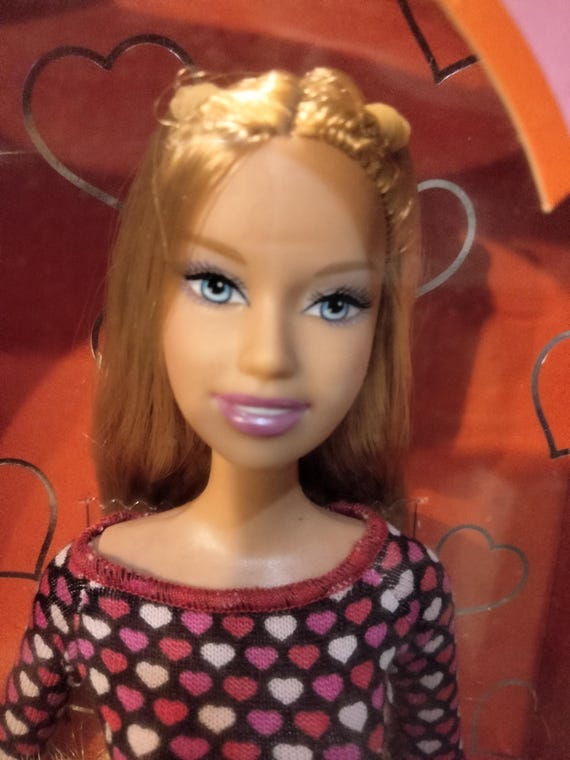 Mattel XO Valentine's Day Barbie Doll, Still In The Original Box