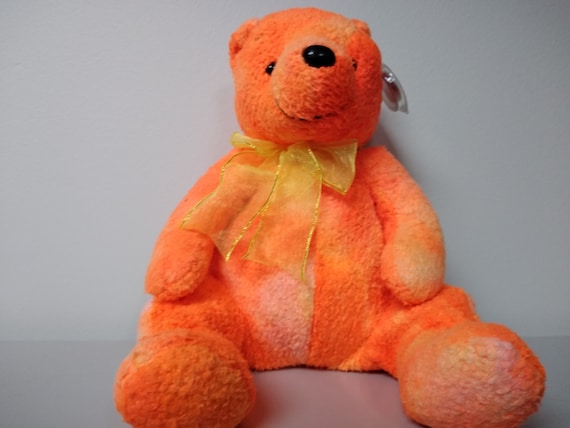 tangerine bear stuffed animal