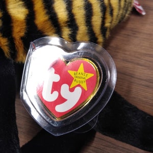 Ty Beanie Buddies Spinner the Black And Yellow Spider