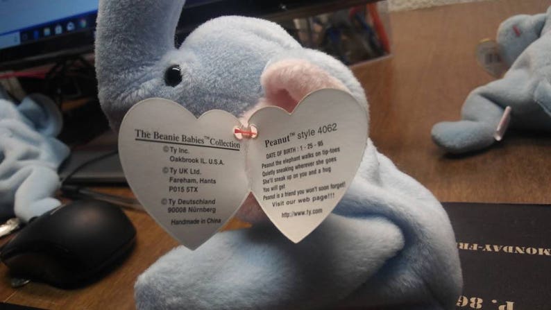 beanie baby peanut style 4062