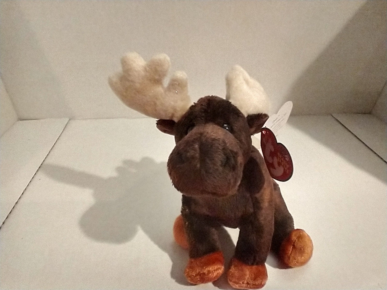 Ty Beanie Babies Zeus the Brown Moose Etsy