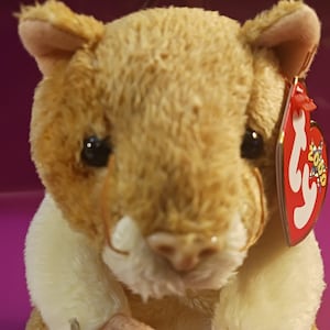 Ty Beanie Babies Pellet The Yellow And Brown Hamster