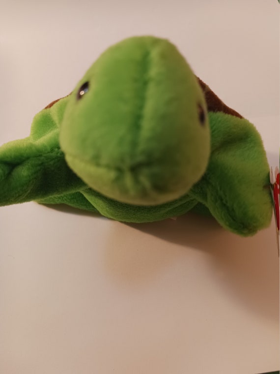Ty beanie babies Speedy the green and brown turtle
