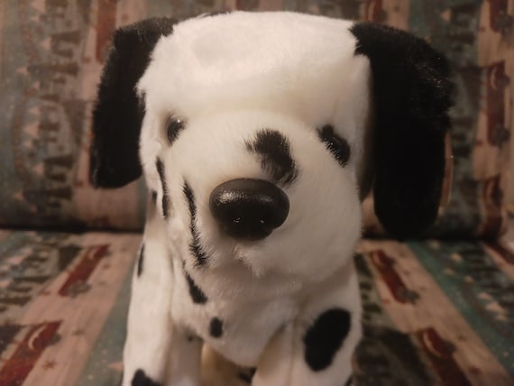 Ty Beanie Buddies Dotty the Black and White Spotted Dalmatian Dog