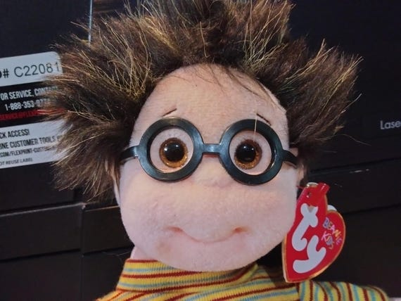 Ty Beanie Babies Kids SPECS The Soft, Plushy Doll With Striped Outfit  And Crazy Hair MWMTs (Buy 2 Beanie Kids, Get 3rd Free)