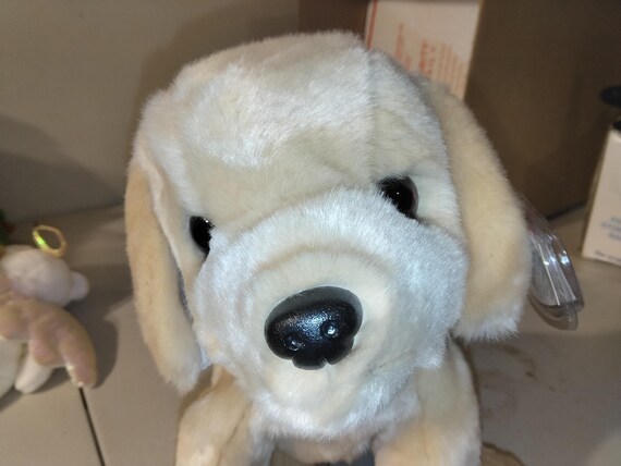 Ty Beanie Buddies FETCH The Golden Retriever, Soft, Plushy, MWMTs. Brand New