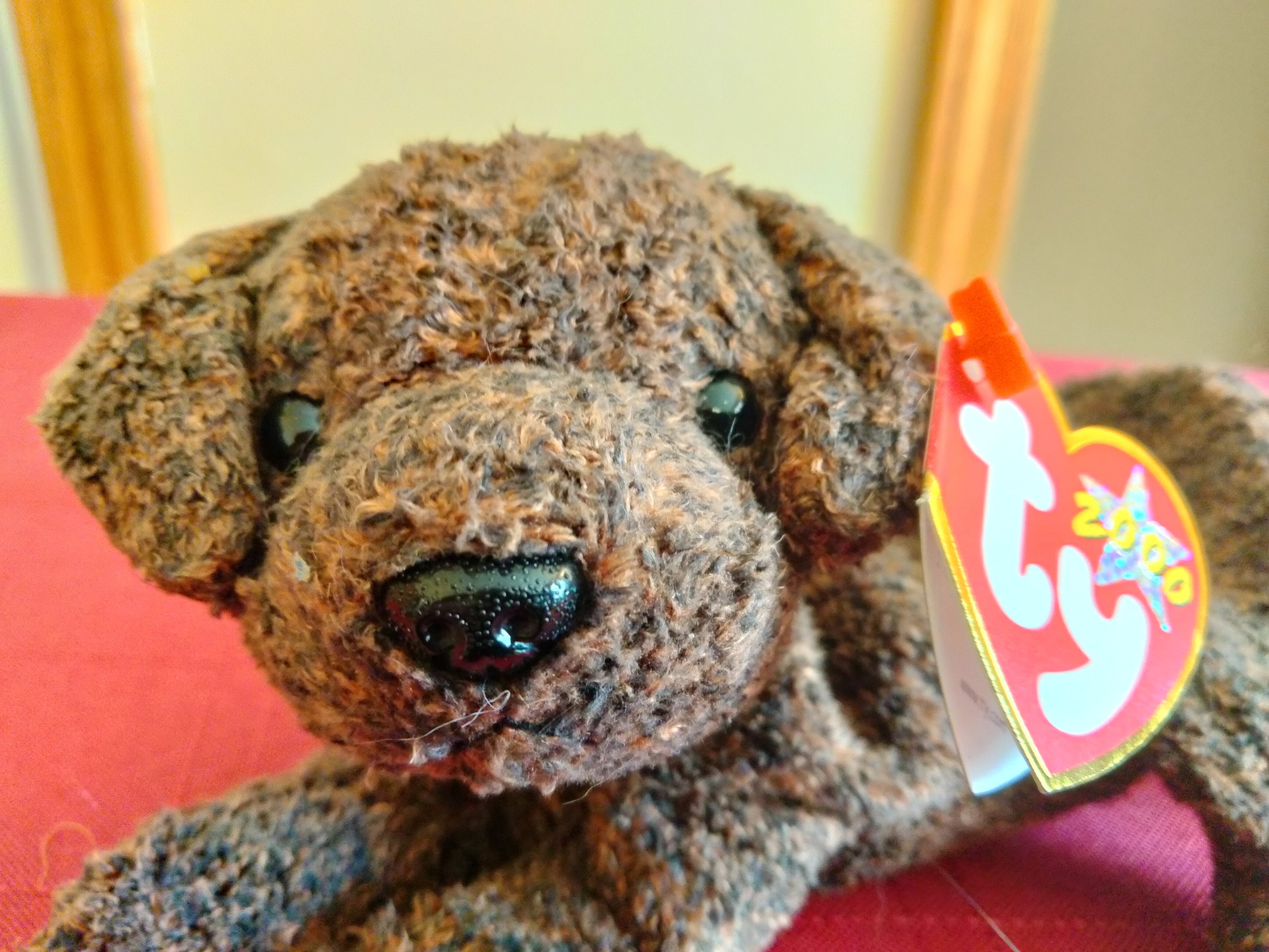 Ty Beanie Babies FETCHER the Chocolate Nappy Brown Dog MWMT - Etsy