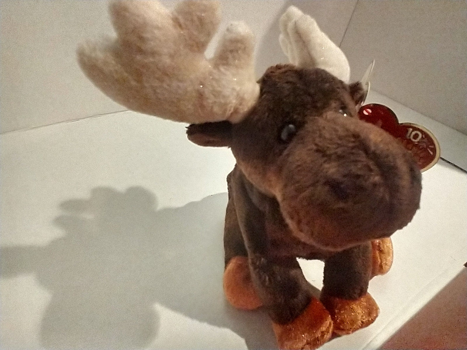 Ty Beanie Babies Zeus the Brown Moose Etsy