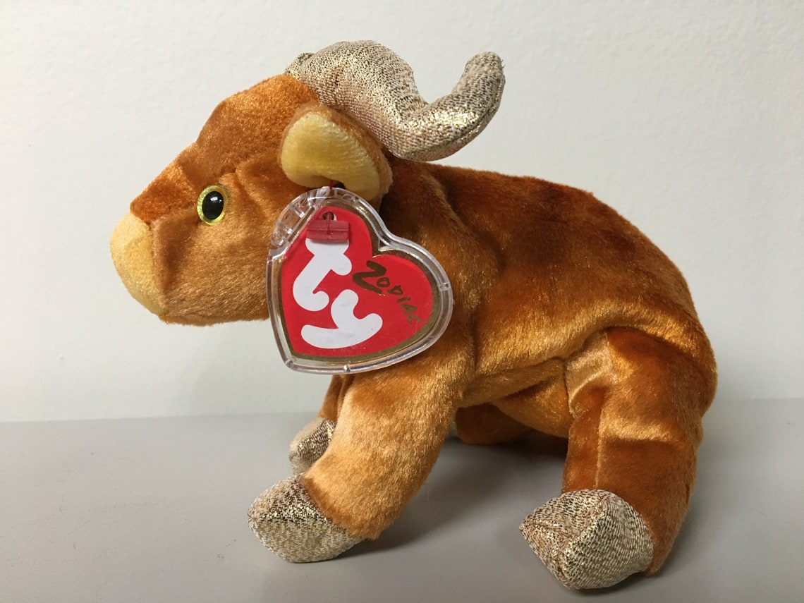 Ty Beanie Babies' Zodiac Ox the Ox Etsy España
