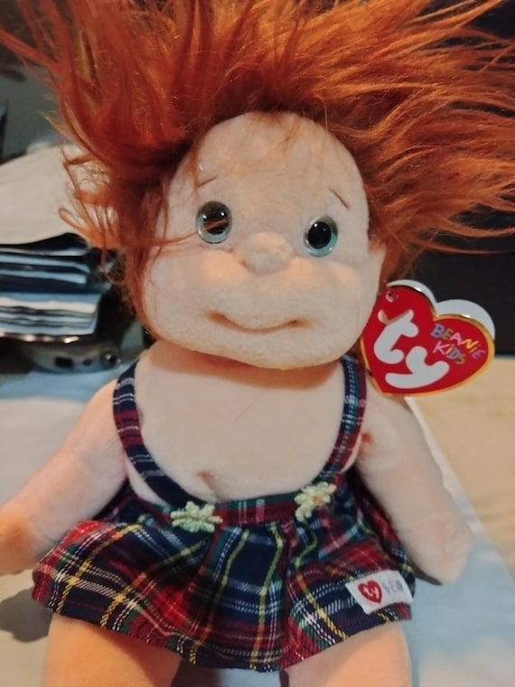 Ty Beanie Babies Kids GINGER The Soft, Plushy Doll With Outfit, And MWMTs (Buy 2 Beanie Kids, Get 3rd Free)