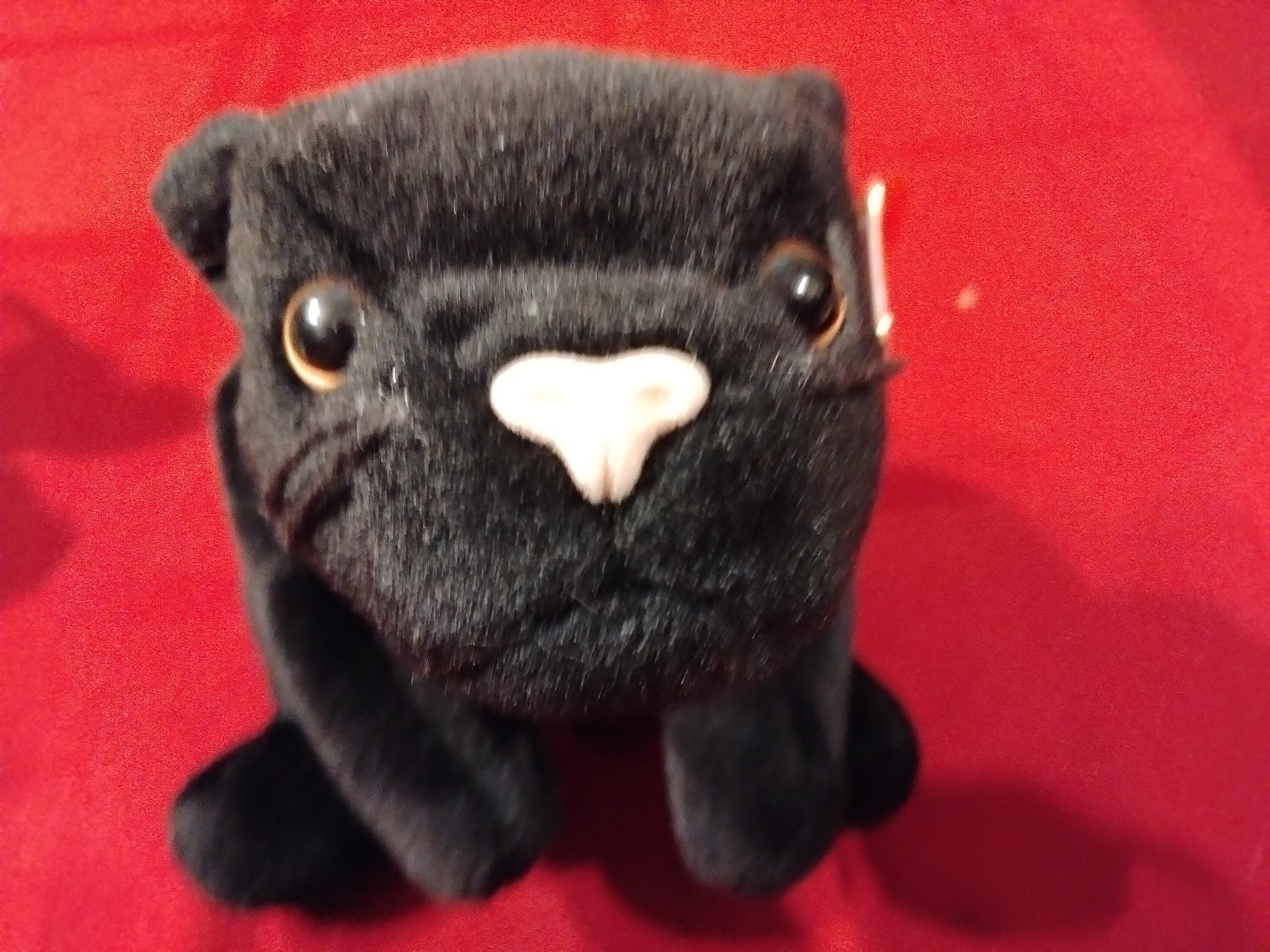 Ty Beanie Babies Velvet the Black Panther,double Tush Tags