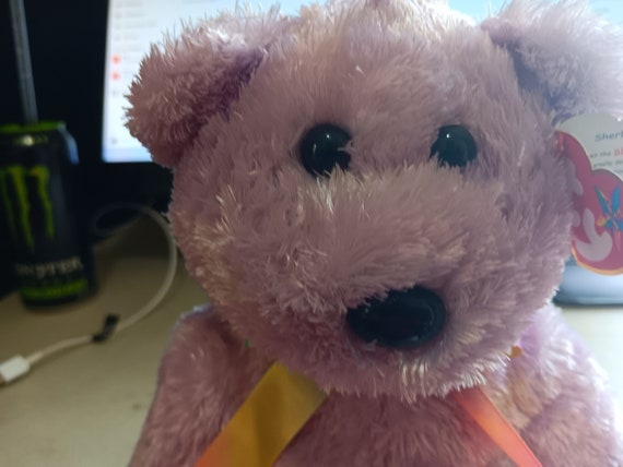 Ty Beanie Buddies Sherbet (Lavender/Purple Version)