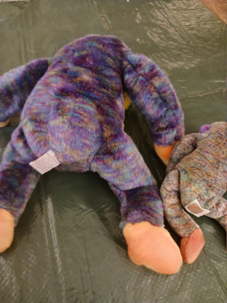 Ty Beanie Babies and Buddies Bananas the Colorful Monkey 2 Etsy