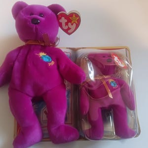 Ty McDonald's Teenies y Beanie Babies Millennium en su embalaje original de cartón (Happy Meal Beanie Babies Teenies)