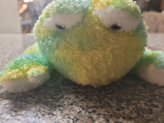 Ty Beanie Buddies Webley The Multi-Colored Soft Plushy Frog