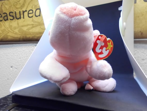 Ty Beanie Babies Squealer the Pink Pig-retired