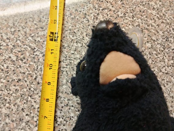 Ty Beanie Buddies Cinders, Nappy Black Teddy Bear (Bud1)