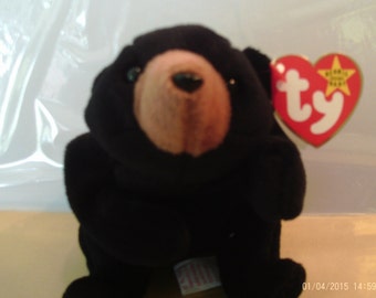 Blackie The Black Bear Beanie Baby Beanie Babies Blackie The Black