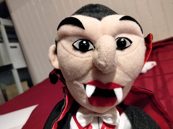 Universal Studios Monsters Stuffins Dracula, The Well Dressed Halloween Doll Plushie (Roughly 10" Tall)