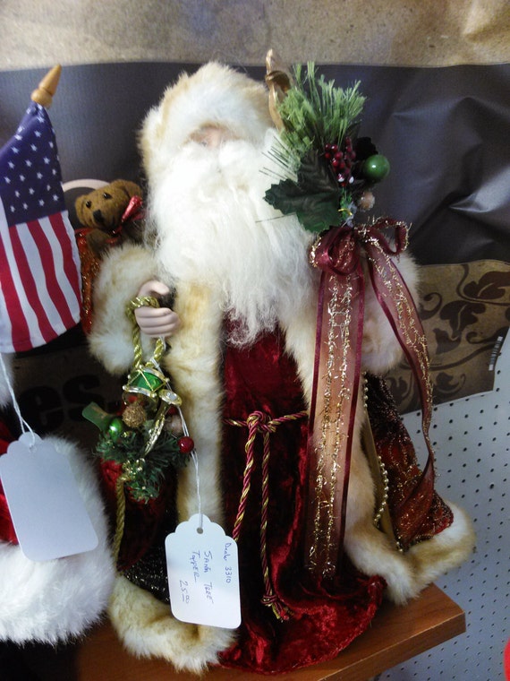 Really Super Patriotic Santa Claus Collectible Figure