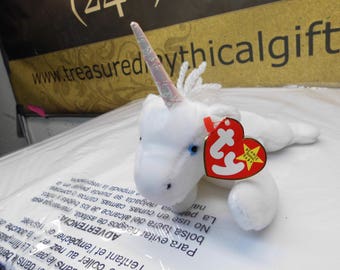 Ty Beanie Babies - Mystic the Unicorn with Iridescent Horn