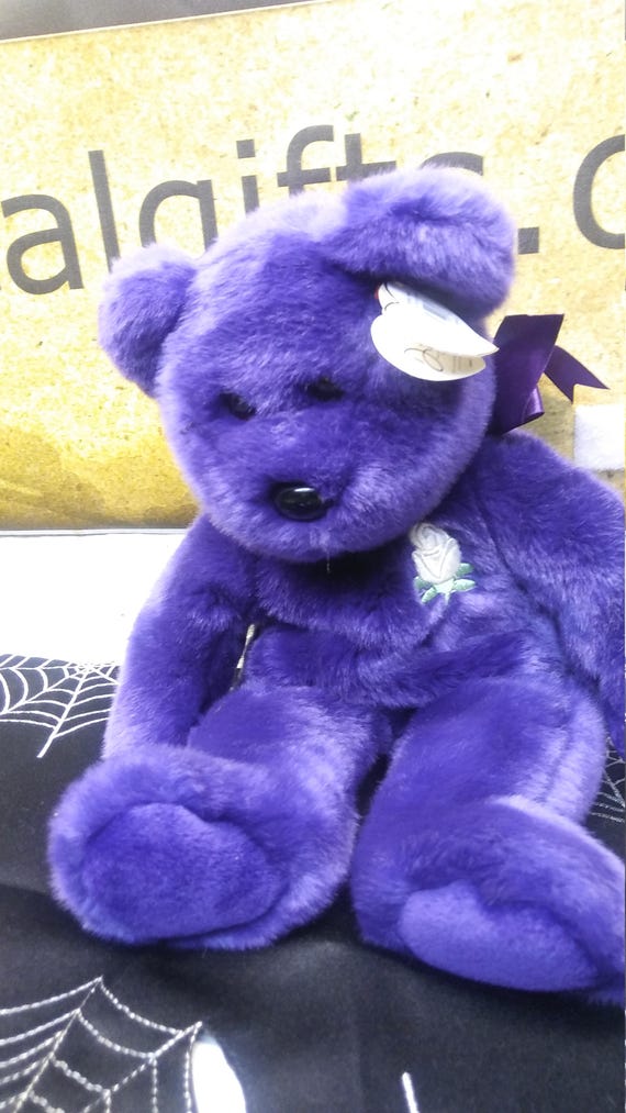 Ty Beanie Buddies Princess the Purple Bear