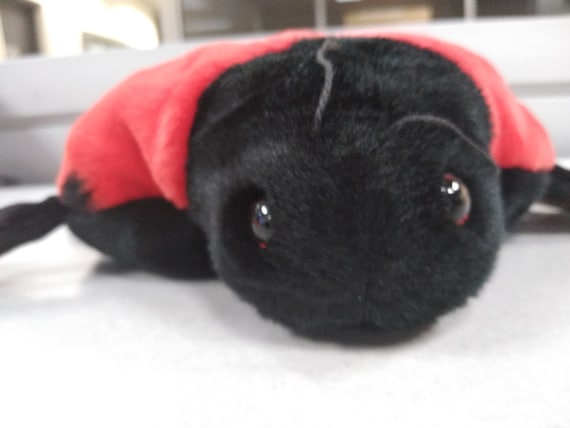 TY Beanie Buddies Lucky the Ladybug (from the beanie babies/BUDDIES collection)