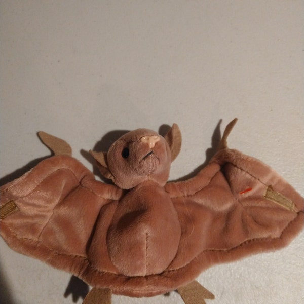 Ty Beanie Babies Batty the BROWN version (no hangtag)