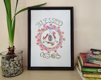 Decoración DIY Ostara, impresión Ostara, altar Ostara, altar Wicca, Bendita Ostara, arte de la pared Ostara, arte de la Diosa de la Fertilidad, descargar, corona de Ostara
