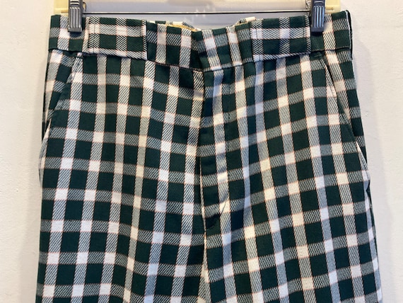 Plaid pants with - Gem