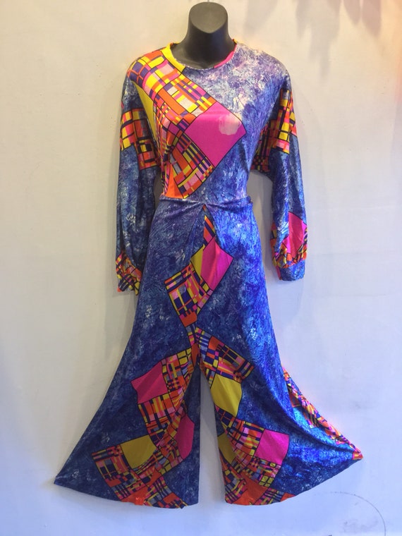 Abstract Pattern Jumpsuit
