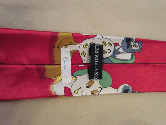 Vintage Popeye Novelty Tie - image 3