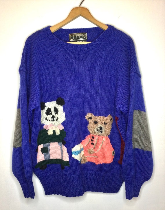 Berek Goldilocks Sweater 1980s 100% Wool