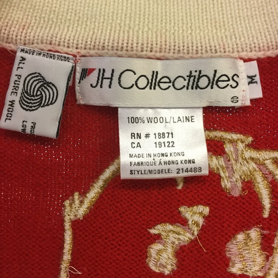 WV PROJECT★即発送★Loose touch Cardigan - MJOT7117 JH Collectibles Nautical Cardigan Wool Sweater Tag Size M - Etsy