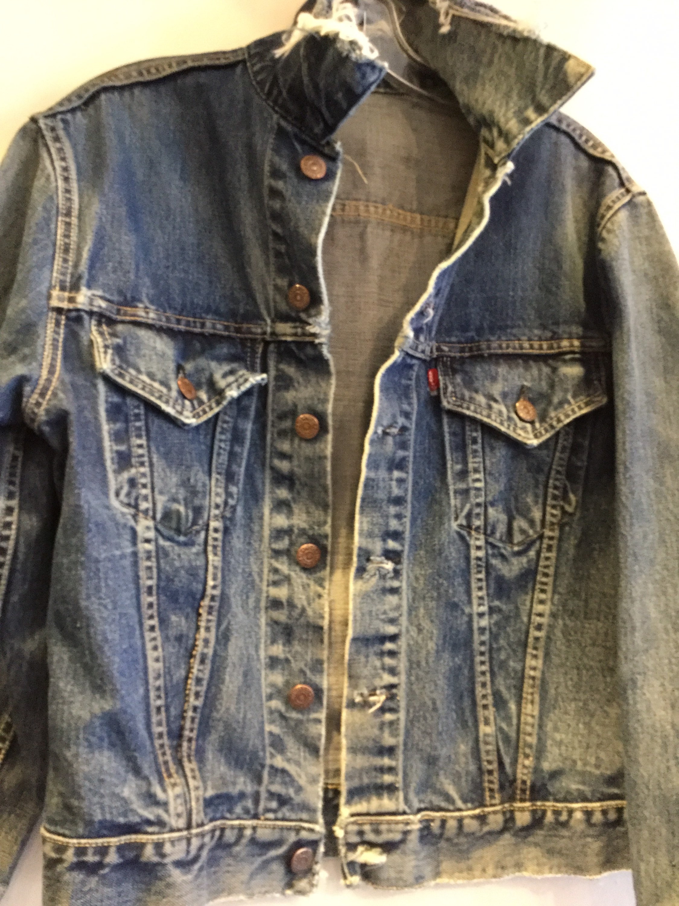 levis big e denim jacket
