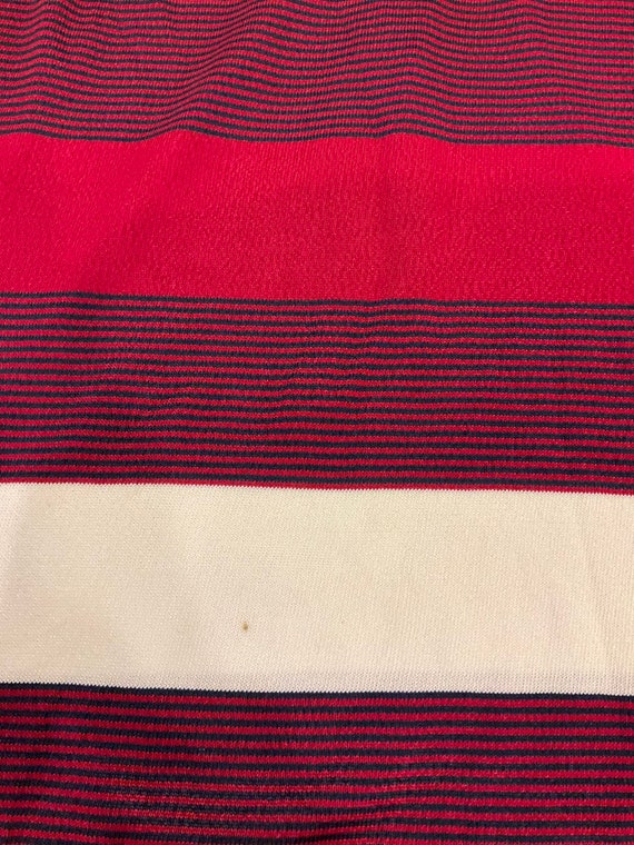 Polo Shirt Vintage 70s Banlon Knit Size M - image 7