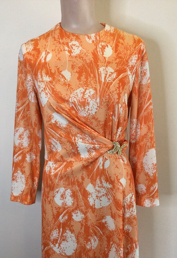 orange dress size 12 Madewell women's Poplin Seamed Maxi Dress back cutout fiery orange Size 12 NWT
