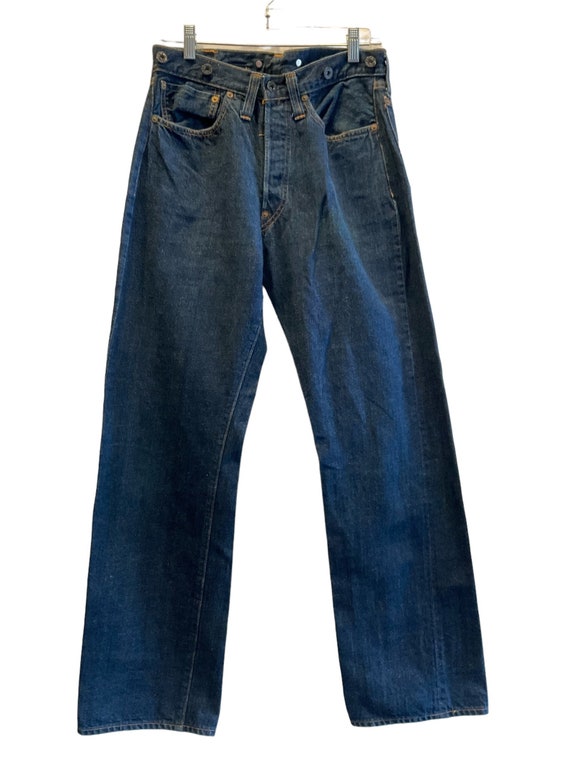 Levis Buckle Back 201 Jeans 1990s 555 Selvedge Etsy