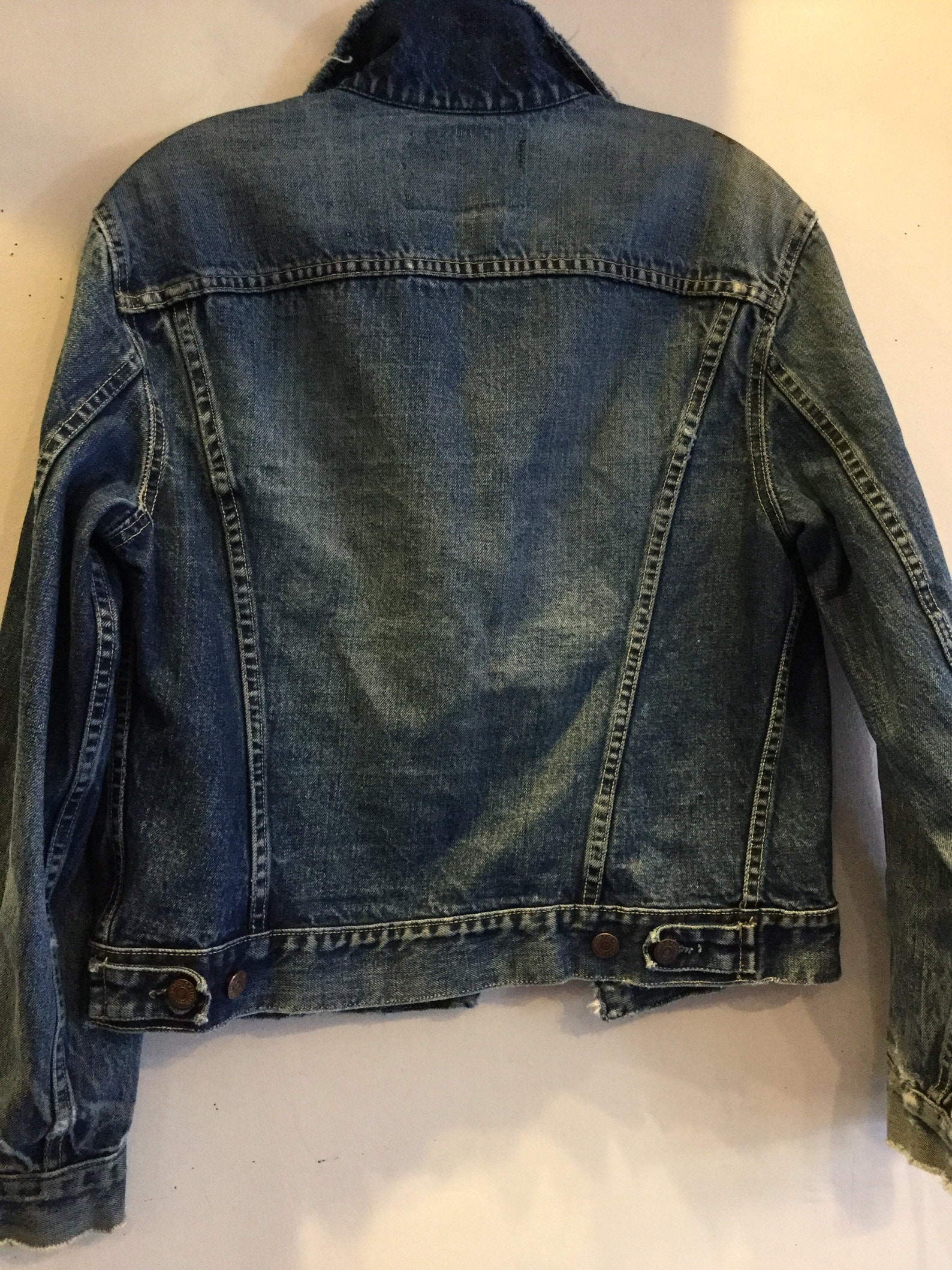 levis big e denim jacket