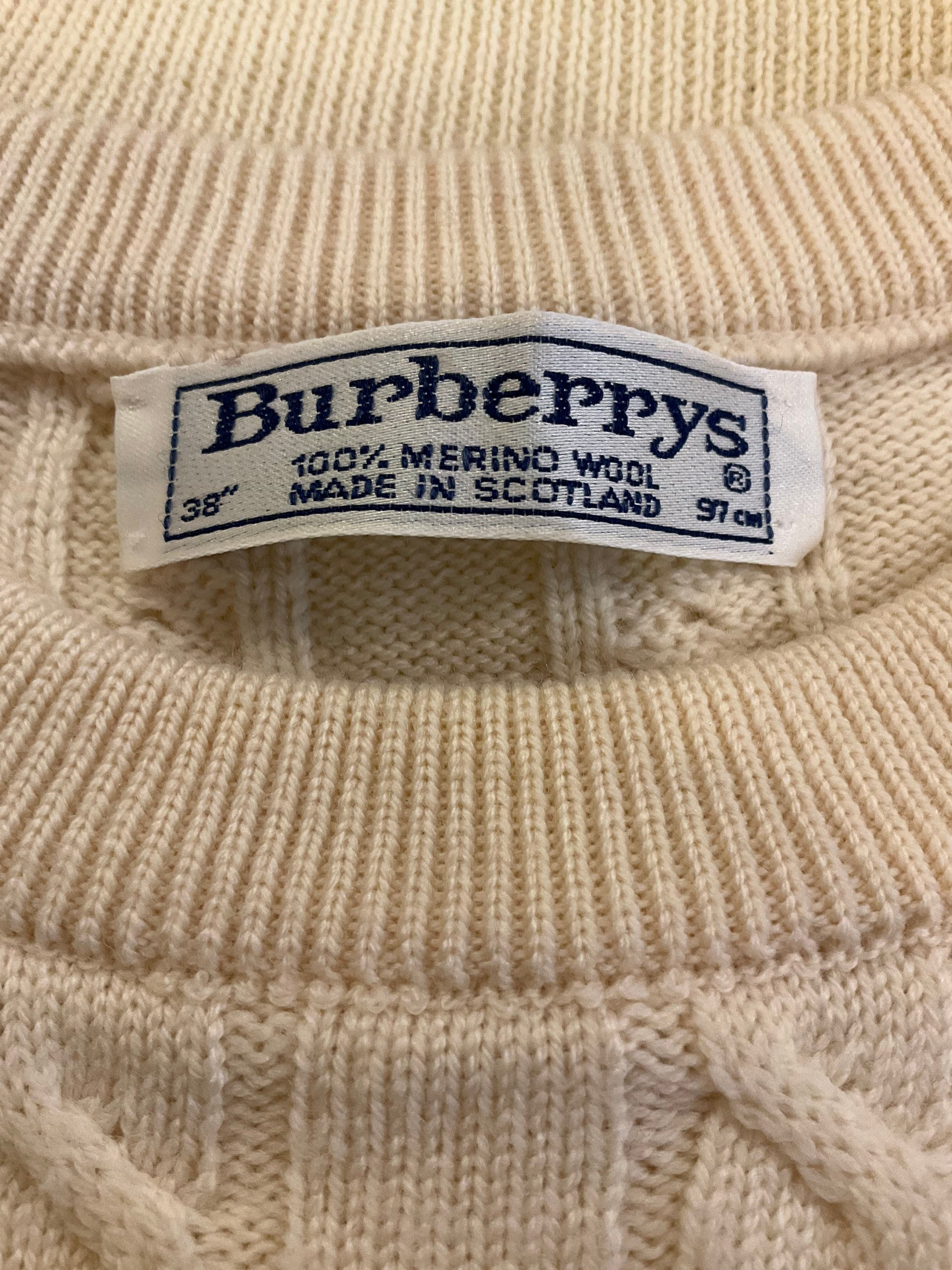 Burberry sweater men - Etsy España